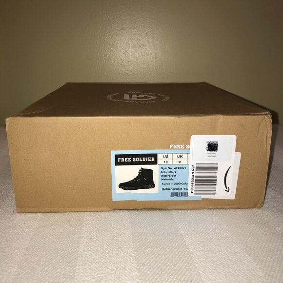 Men's Free Soldier Waterproof Hiking Work Tactical Boots Size: 10 (ACC0021) - Picture 6 of 16